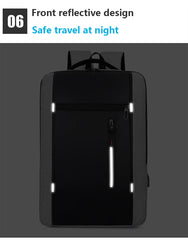 Waterproof Business Backpack Men USB School Backpacks