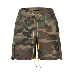 Summer Men's Camouflage Cargo Shorts Multi pocket