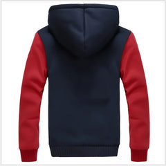New Men's Hoodies Jacket Winter Thick Warm Sweatshirts