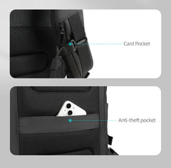 Heroic Knight Roll Top Backpack Waterproof Men