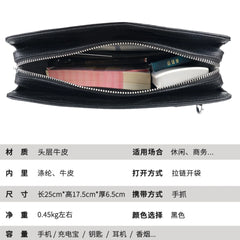 Business Men's bag Real Cowhied Leather Crocodile Bag