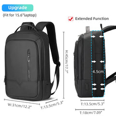 Heroic Knight Backpack Men's Expandable Laptop Backpack