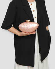 Evening Bag for Women Trendy Acrylic Clutch Purse with Chain