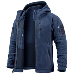 Men's Tactical Fleece Jacket Winter Warm  Hoodies Coats