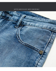 Men's Slim Denim shorts Summer  Fashion Casual Pants