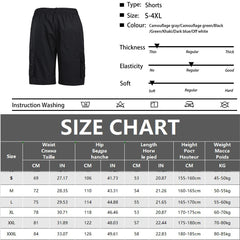 Men's Cargo Shorts Summer Short Pants Fashion Casual Trousers