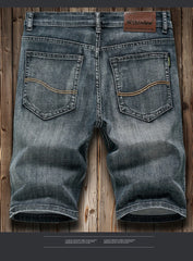 Men's Slim Denim shorts Summer  Fashion Casual Pants