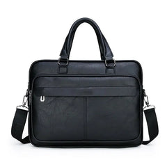Men Bussiness Bag Large Capacity Pu Leather Luxury