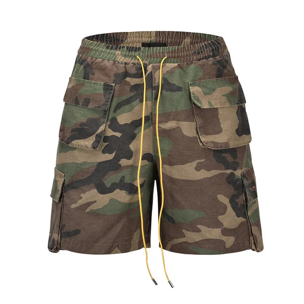 Summer Men's Camouflage Cargo Shorts Multi pocket