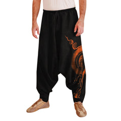 Men'S Loose Sport Yoga Trousers Pants Casual Pants