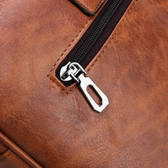 Men Bussiness Bag Large Capacity Pu Leather Luxury