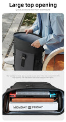 Heroic Knight Roll Top Backpack Waterproof Men