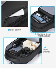 Heroic Knight Backpack Men's Expandable Laptop Backpack