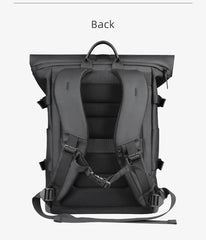 Heroic Knight Roll Top Backpack Waterproof Men