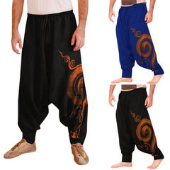Men'S Loose Sport Yoga Trousers Pants Casual Pants