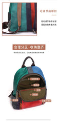 Casual Daily Genuine Leather Backpack Woman Unique