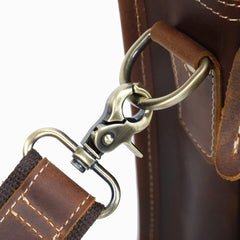 Vintage Men's Vintage Genuine Leather Briefcase Laptop Bag
