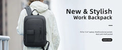 Heroic Knight Roll Top Backpack Waterproof Men