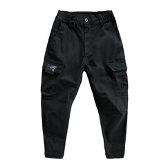 Mens Fashion Casual Loose Hip Hop Nine Point Casual Pants