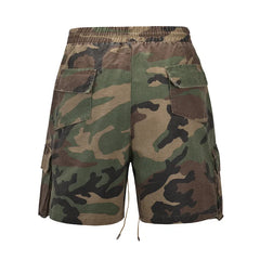 Summer Men's Camouflage Cargo Shorts Multi pocket