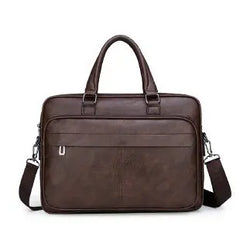 Men Bussiness Bag Large Capacity Pu Leather Luxury