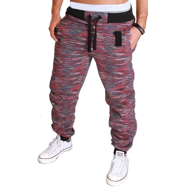 Men Trousers Casual Jogger Camouflage Ankle Casual Pants
