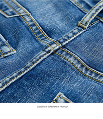 Men's Slim Denim shorts Summer  Fashion Casual Pants