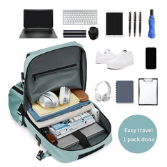 Woman travel backpack waterproof  Business Laptop