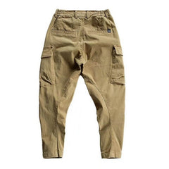 Mens Fashion Casual Loose Hip Hop Nine Point Casual Pants