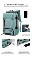 Woman travel backpack waterproof  Business Laptop